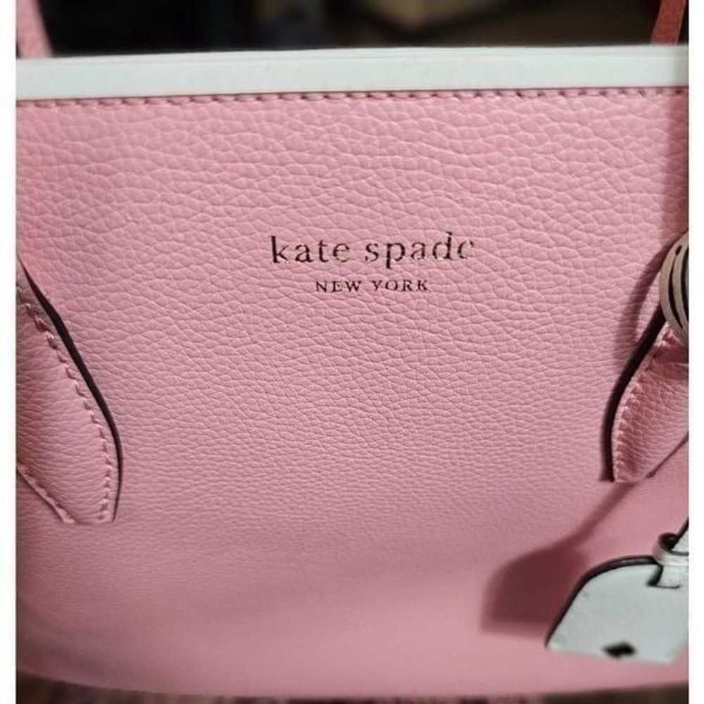 Kate Spade Leather Eva Satchel Pink Kate Spade St… - image 5