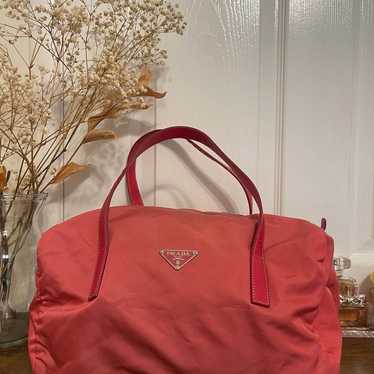 Authentic PRADA Nylon Bag, Pink