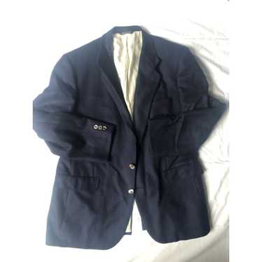 Suit RH Parseghian Suit Jacket Blazer - Blue Men'… - image 1