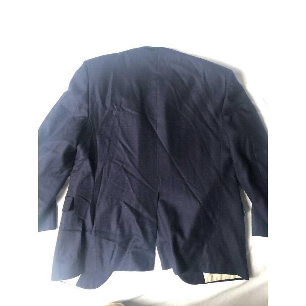 Suit RH Parseghian Suit Jacket Blazer - Blue Men'… - image 2