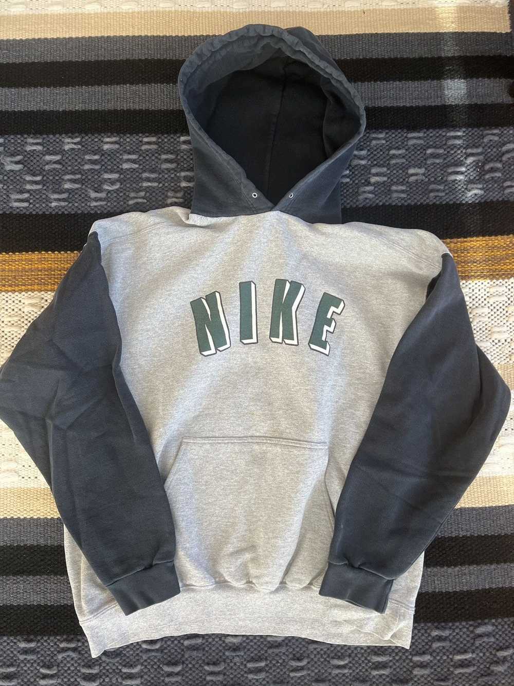 Made In Usa × Nike × Vintage Vintage 90s Nike Hoo… - image 1