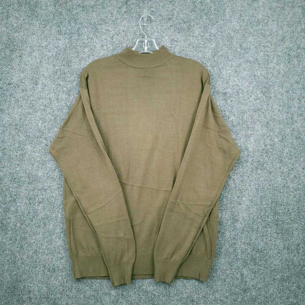 Vintage Kevoman Sweater Mens M Medium Green Pullo… - image 1