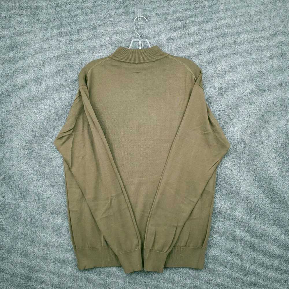 Vintage Kevoman Sweater Mens M Medium Green Pullo… - image 2
