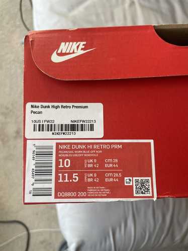 Nike Nike dunk high retro premium pecan