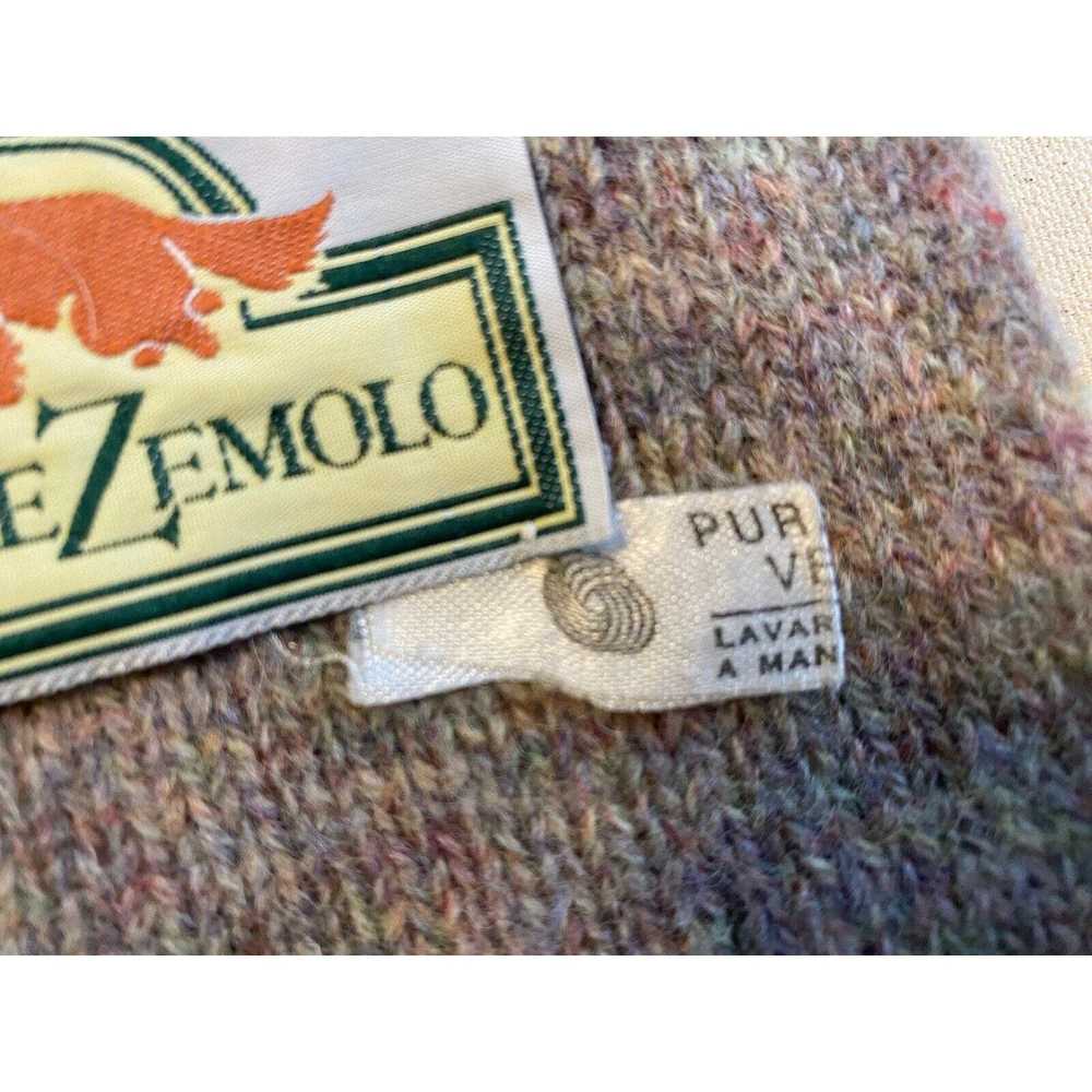 Vintage Montezemolo Vintage knitted melange threa… - image 4