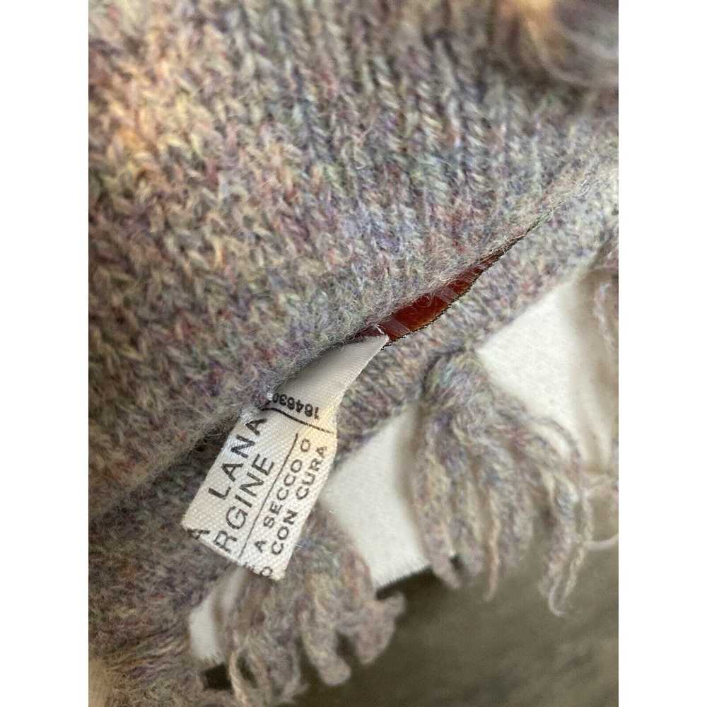Vintage Montezemolo Vintage knitted melange threa… - image 5