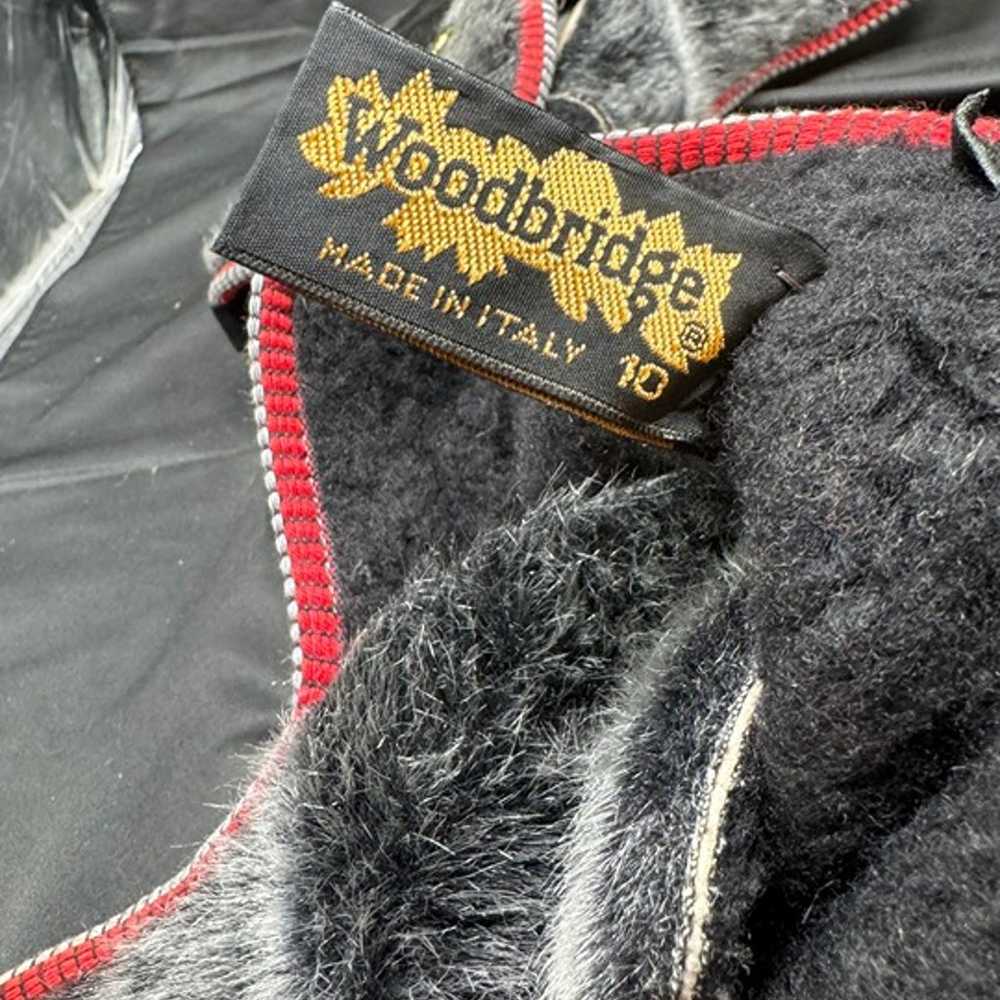 Vintage Italian Woodbridge Leather Alpine Snow Bo… - image 9