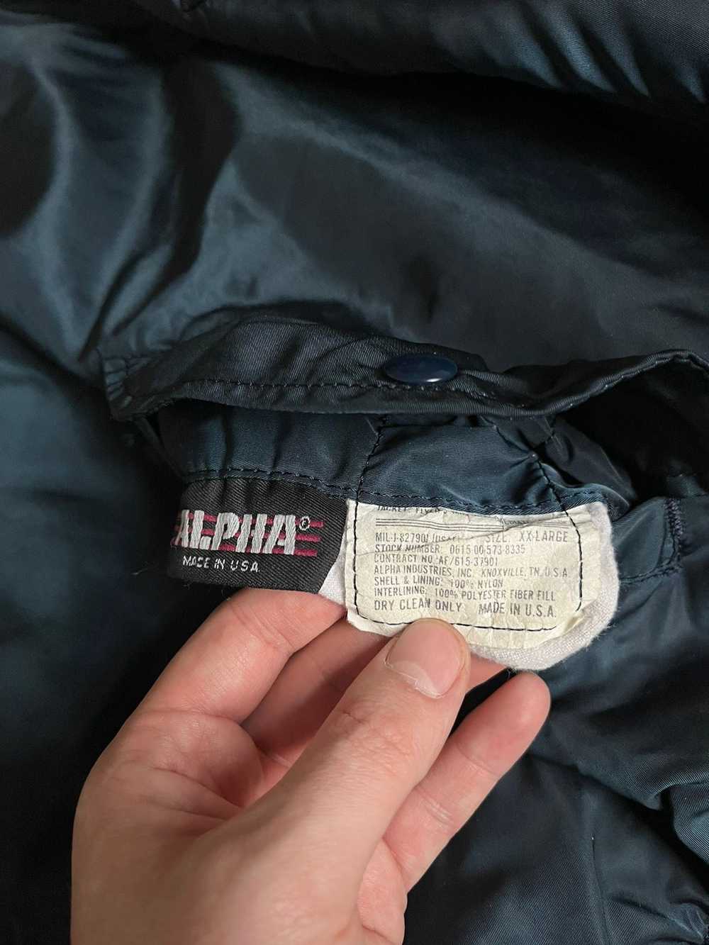 Alpha Industries × Made In Usa × Vintage Vintage … - image 5