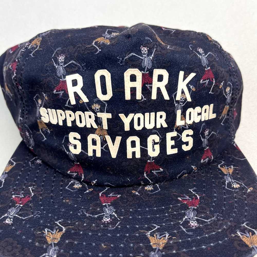 Roark Roark Revival Hat Snapback Black Savages Sk… - image 3