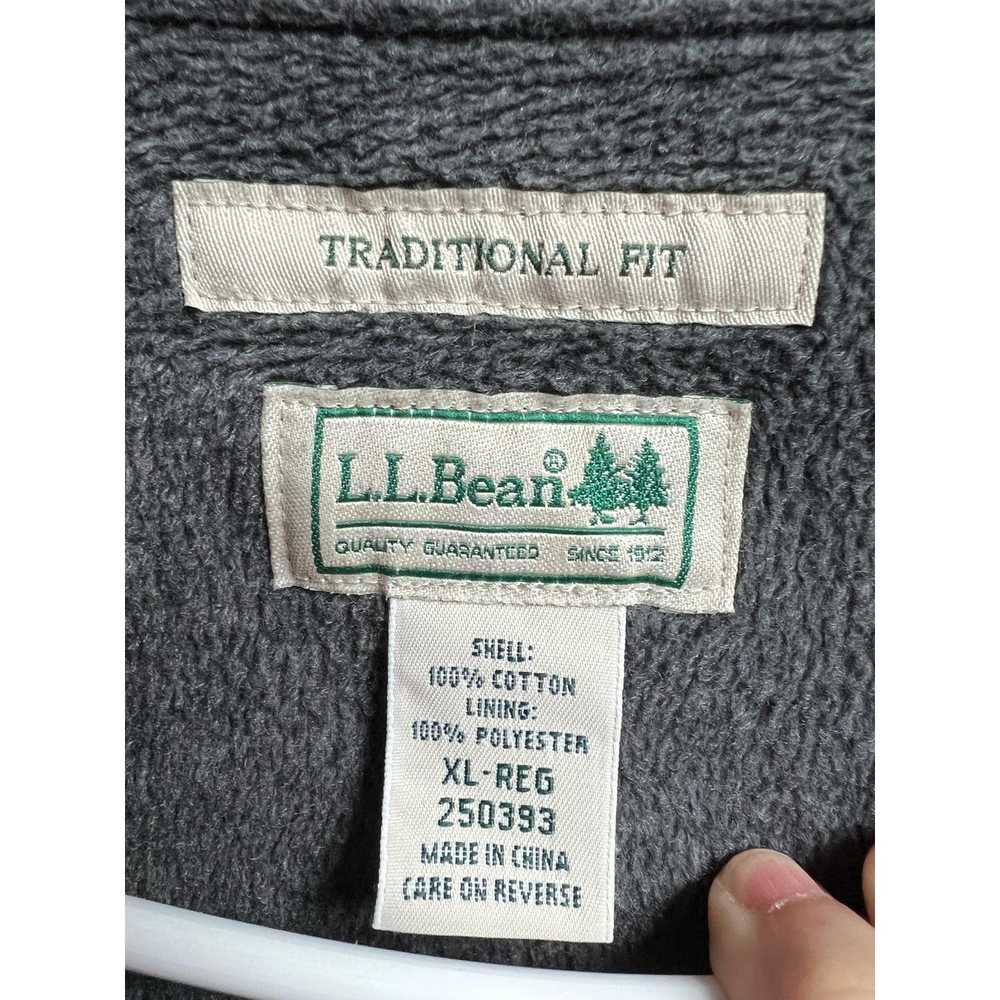 L.L. Bean L.L. Bean Fleece Lined Traditional Fit … - image 8