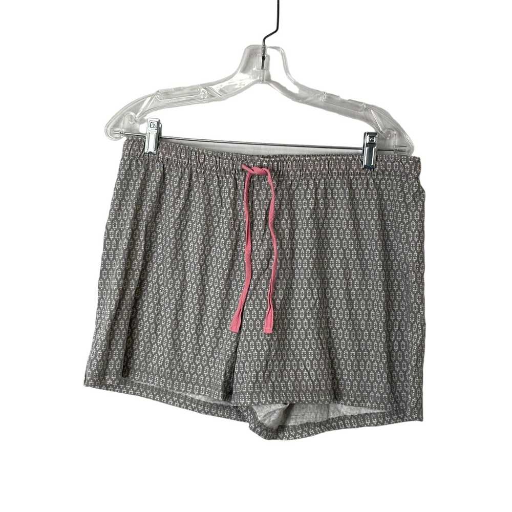 Vintage New Directions Intimates Womens Gray Whit… - image 1