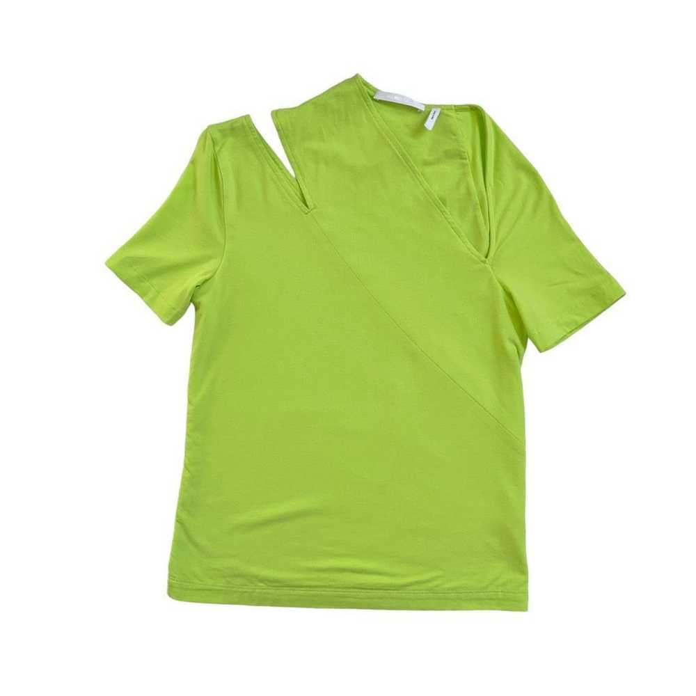 Helmut Lang Helmut Lang Slashed Top in Iguana - image 2