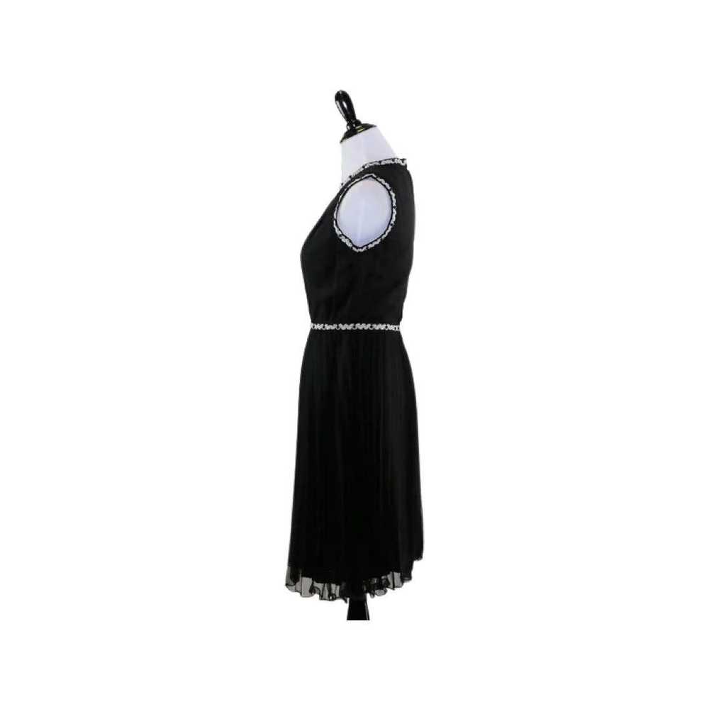 Vintage Vintage 60s Little Black Dress Metallic S… - image 5