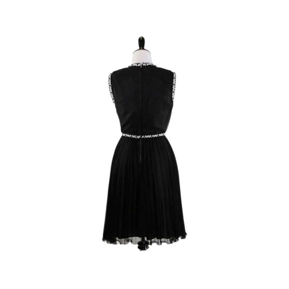 Vintage Vintage 60s Little Black Dress Metallic S… - image 6