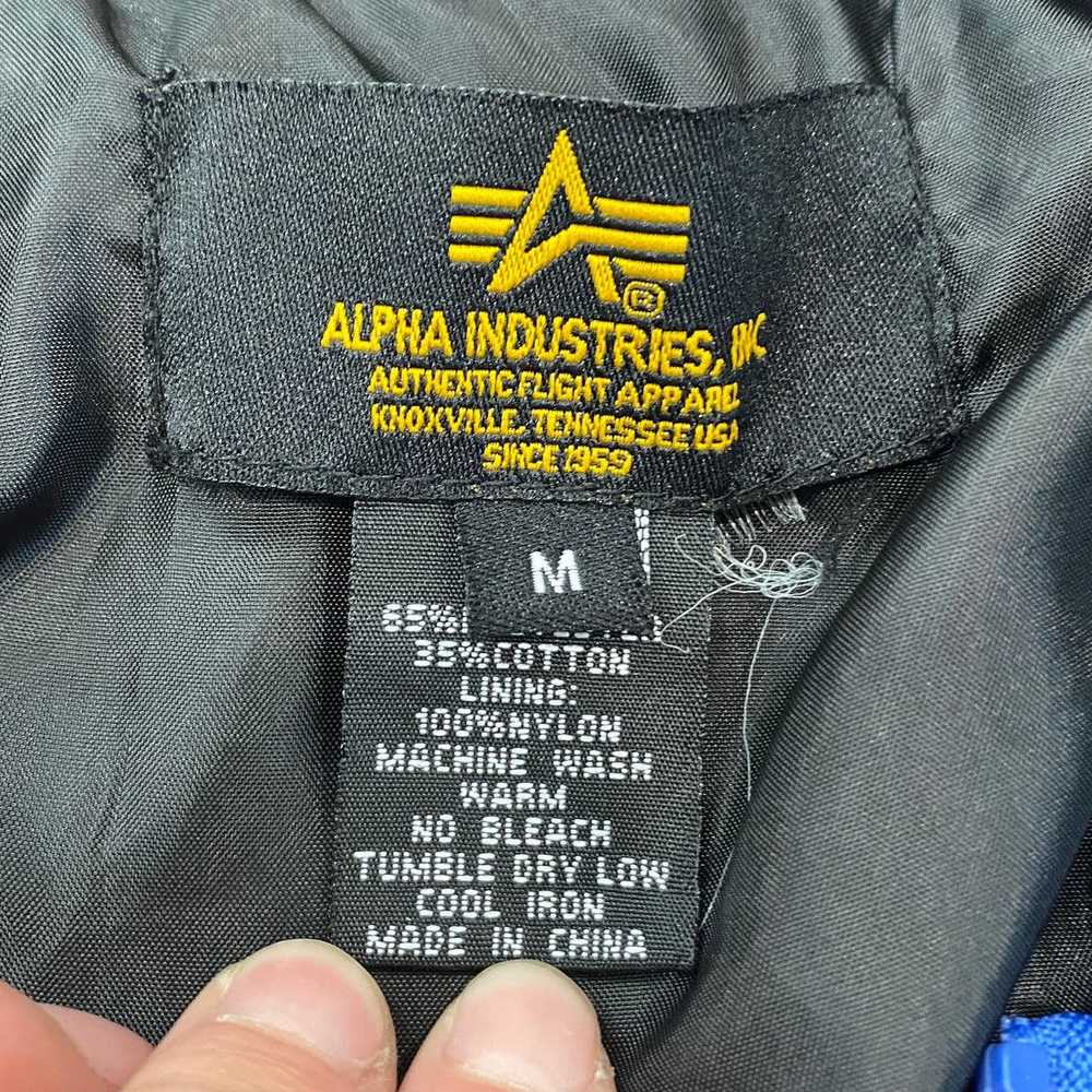 Alpha Industries Alpha Industries NASA Bomber Fli… - image 4