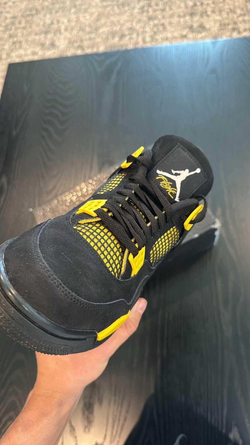 Jordan Brand × Nike Nike Jordan Retro 4 “Thunder” - image 3