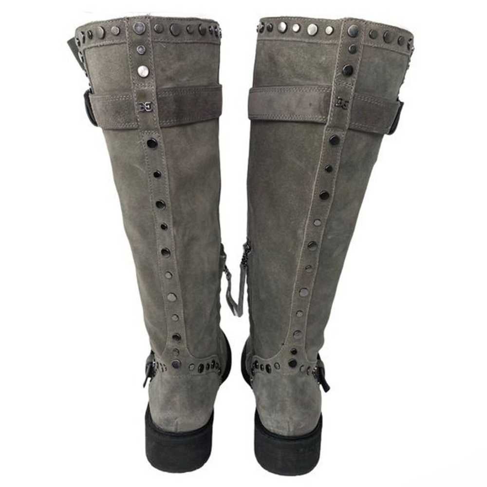 Sam Edelman NEW Deryn Grey Suede Stud Boots Size … - image 7