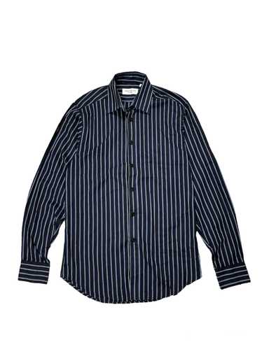 Vintage × Yves Saint Laurent Striped Button-Up Sh… - image 1