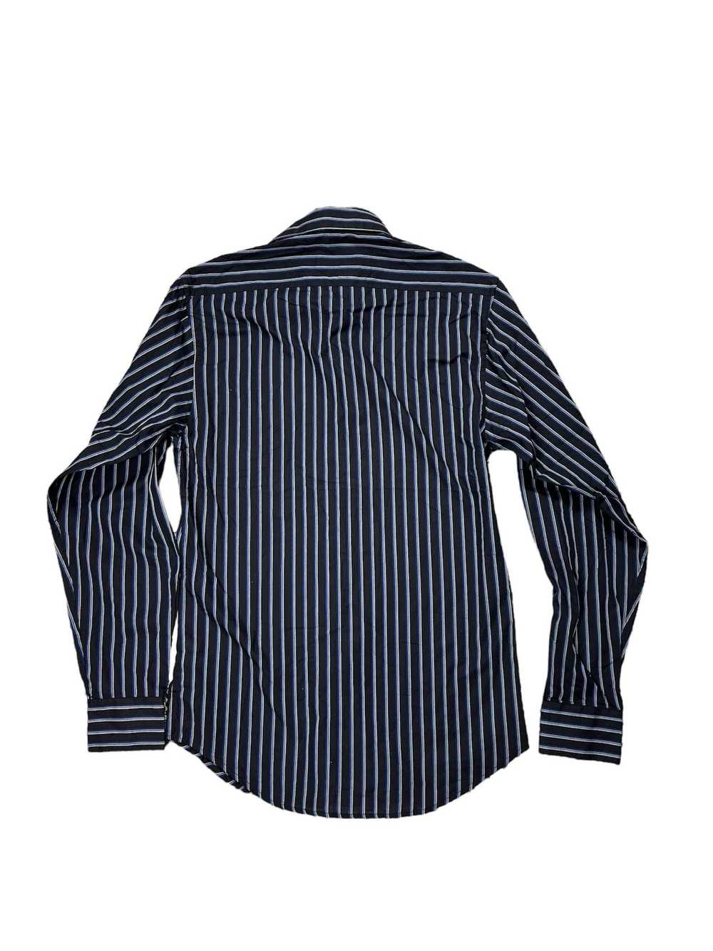 Vintage × Yves Saint Laurent Striped Button-Up Sh… - image 2