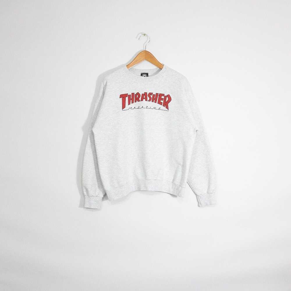 Thrasher Thrasher Sweatshirt Mens Large - Gray Di… - image 1