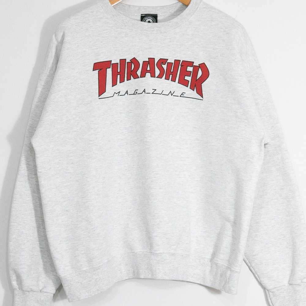 Thrasher Thrasher Sweatshirt Mens Large - Gray Di… - image 2