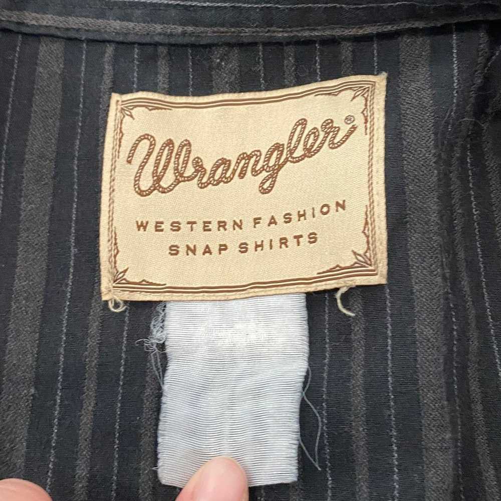 Wrangler Wrangler Western Fashion Pearl Snap Butt… - image 4