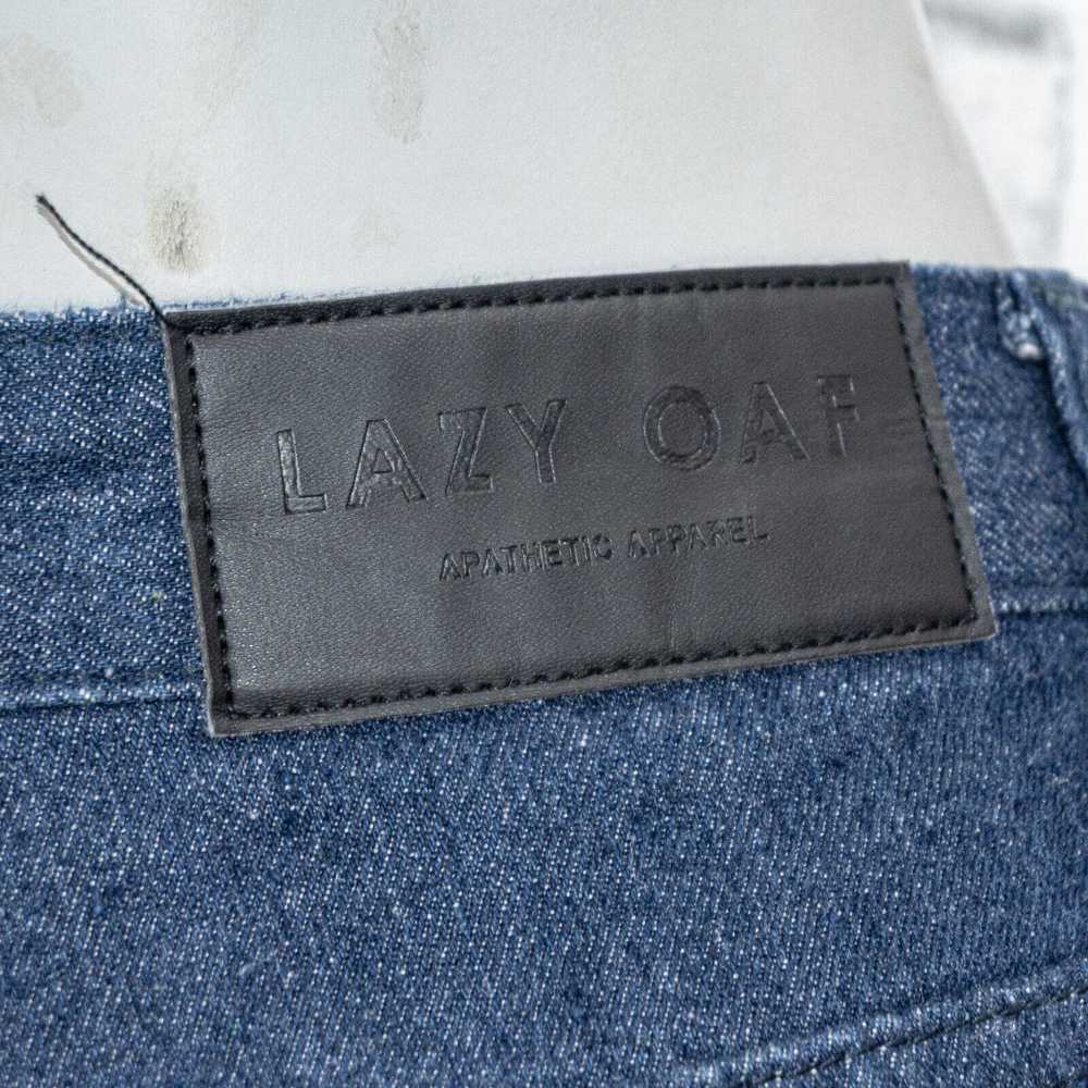 Lazy Oaf LAZY OAF Pink Hearts Cut out Denim Jeans… - image 10