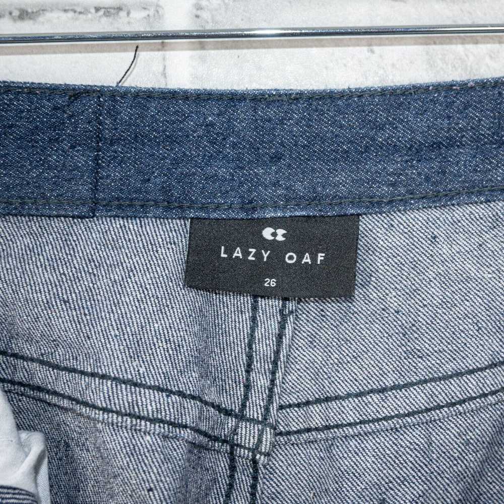 Lazy Oaf LAZY OAF Pink Hearts Cut out Denim Jeans… - image 6