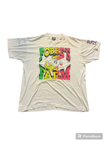 Fruit Of The Loom × Vintage 1990s fobbes farm gym 