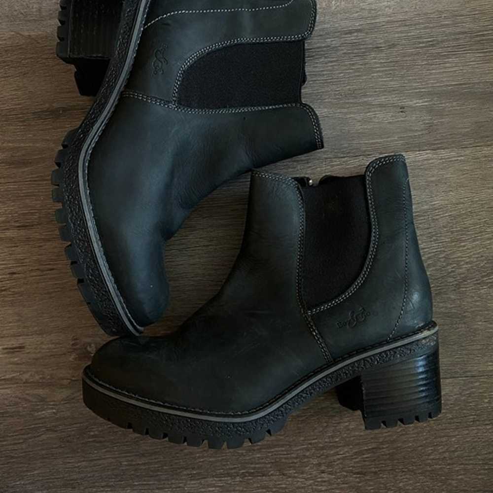 Bos. & Co Black Leather Boots - image 2