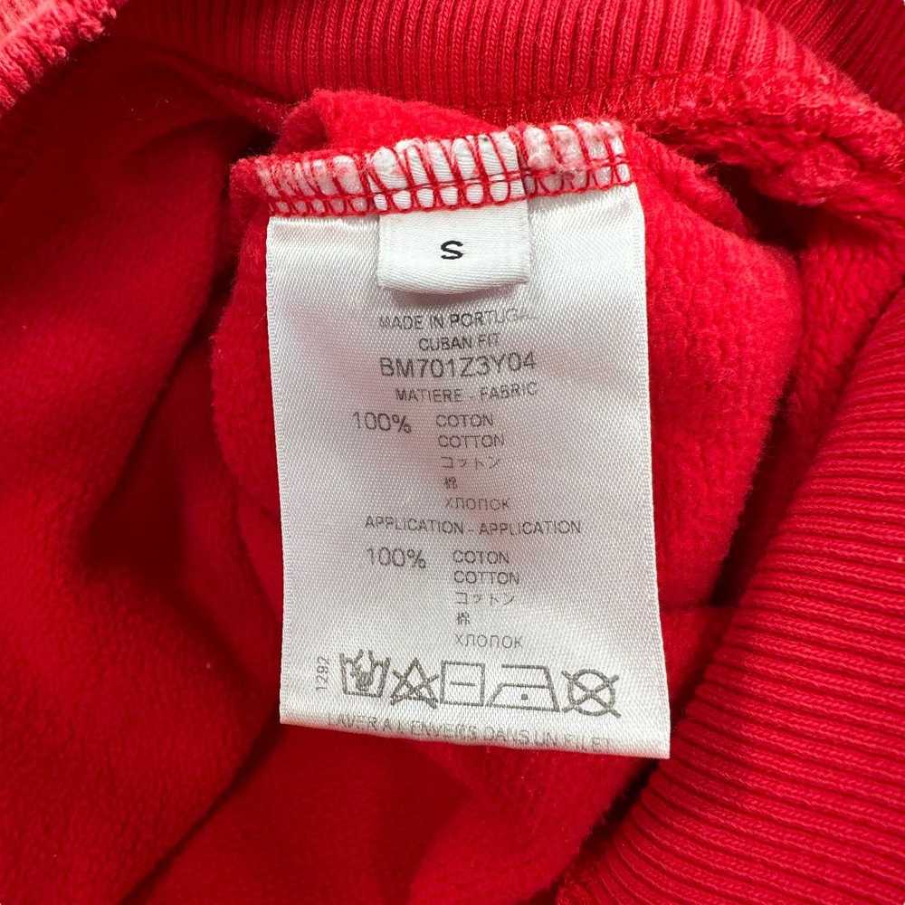 Givenchy Givenchy Size S Sweatshirt Oversized Red… - image 3