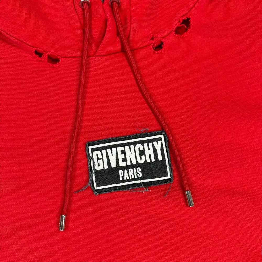 Givenchy Givenchy Size S Sweatshirt Oversized Red… - image 6