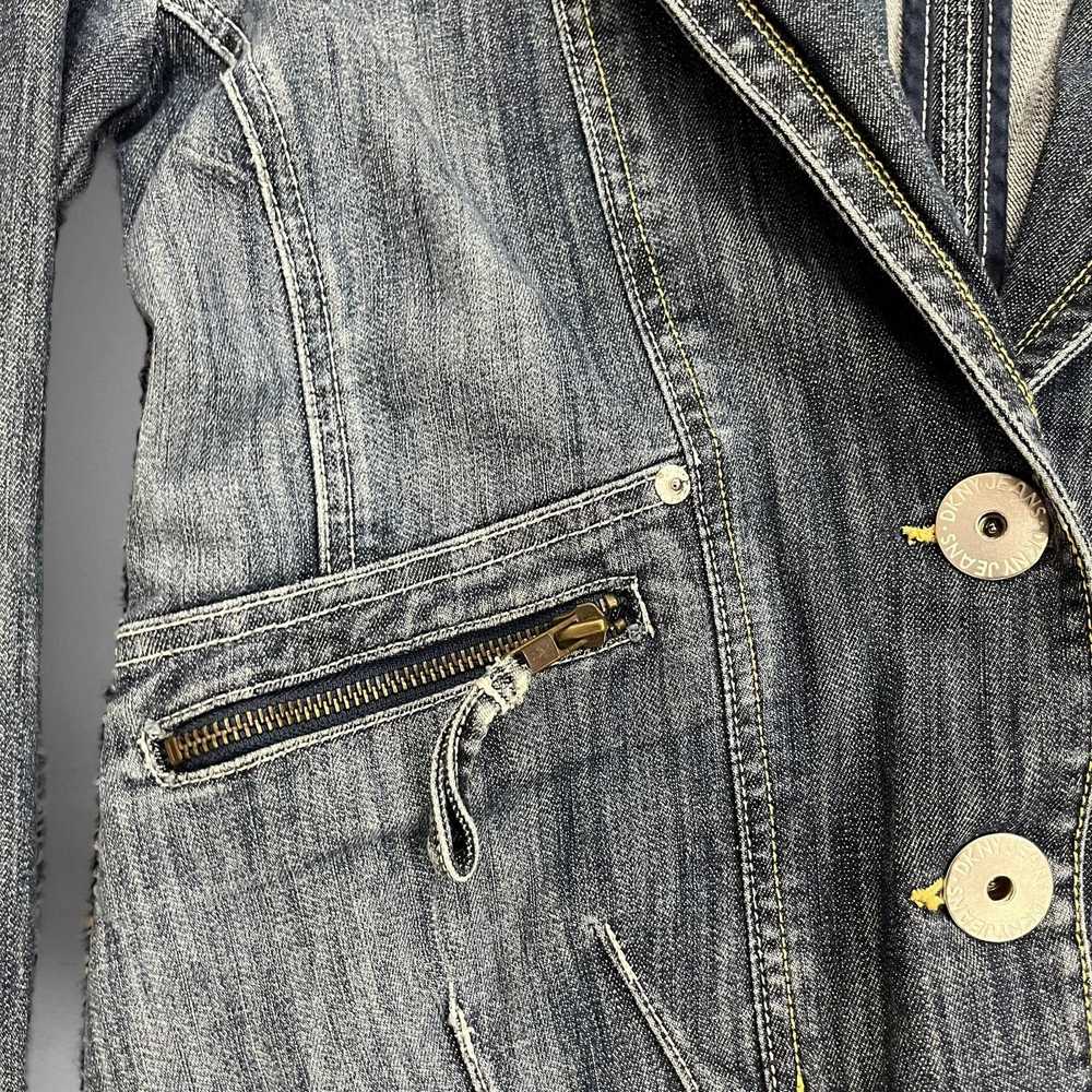 DKNY Vintage Y2K Denim Blazer DKNY Jeans Women’s … - image 4