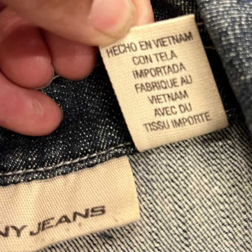 DKNY Vintage Y2K Denim Blazer DKNY Jeans Women’s … - image 7