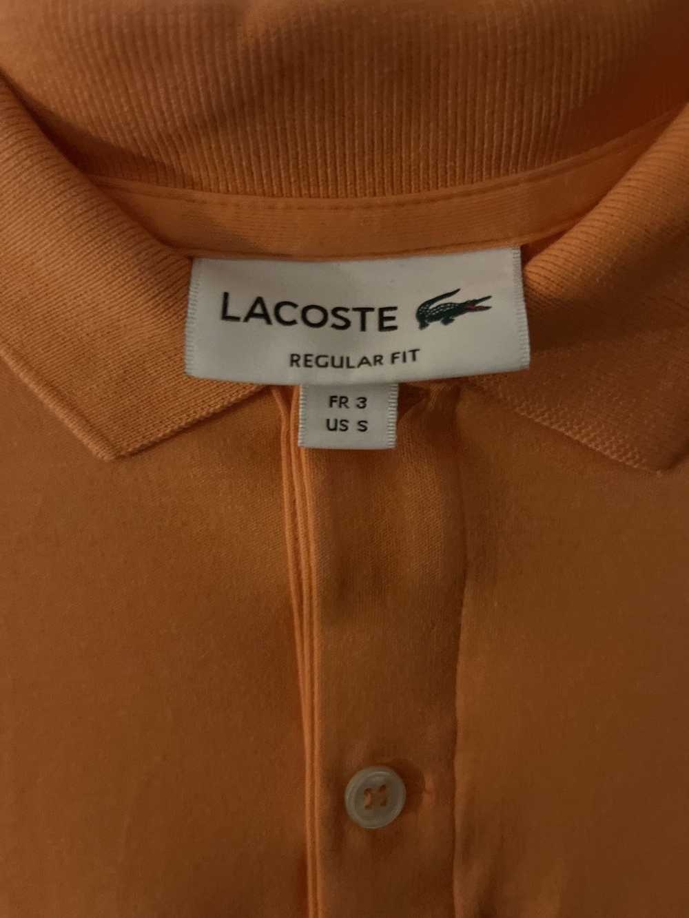 Lacoste Lacoste short sleeve polo button up - image 4