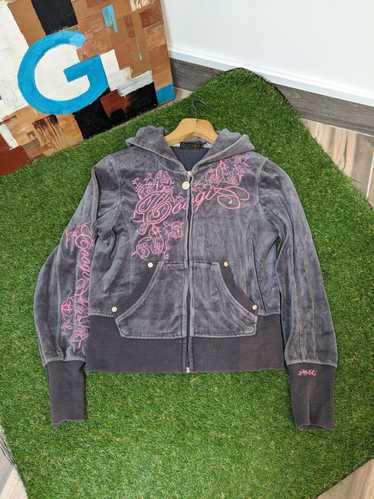 Coogi Vintage COOGI Velour Tracksuit Jacket Y2K Av
