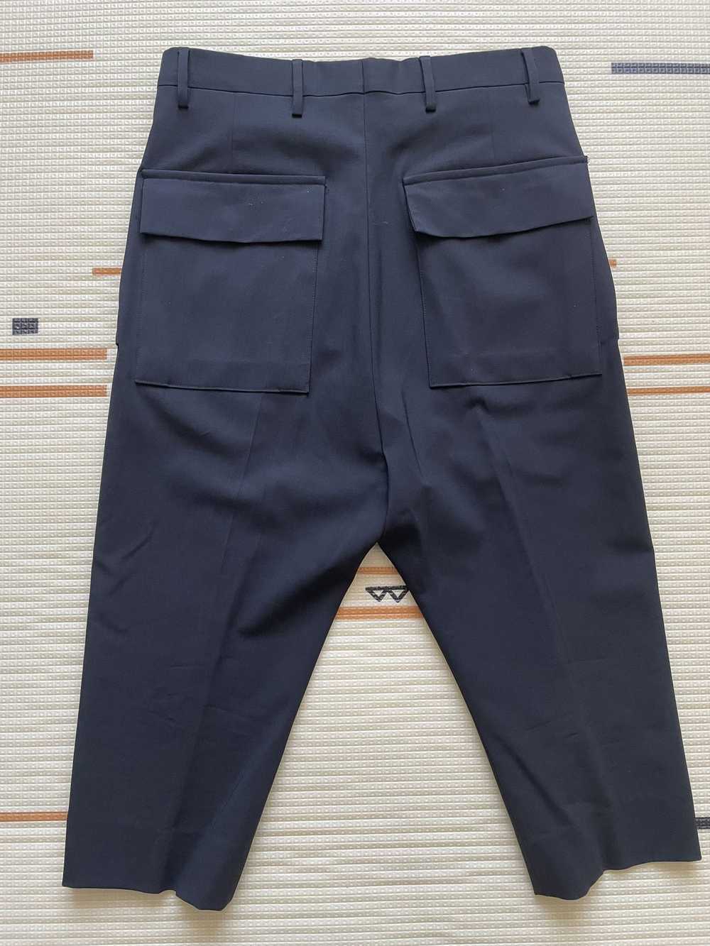 Rick Owens Mountain Cropped Cargo Trousers - image 2