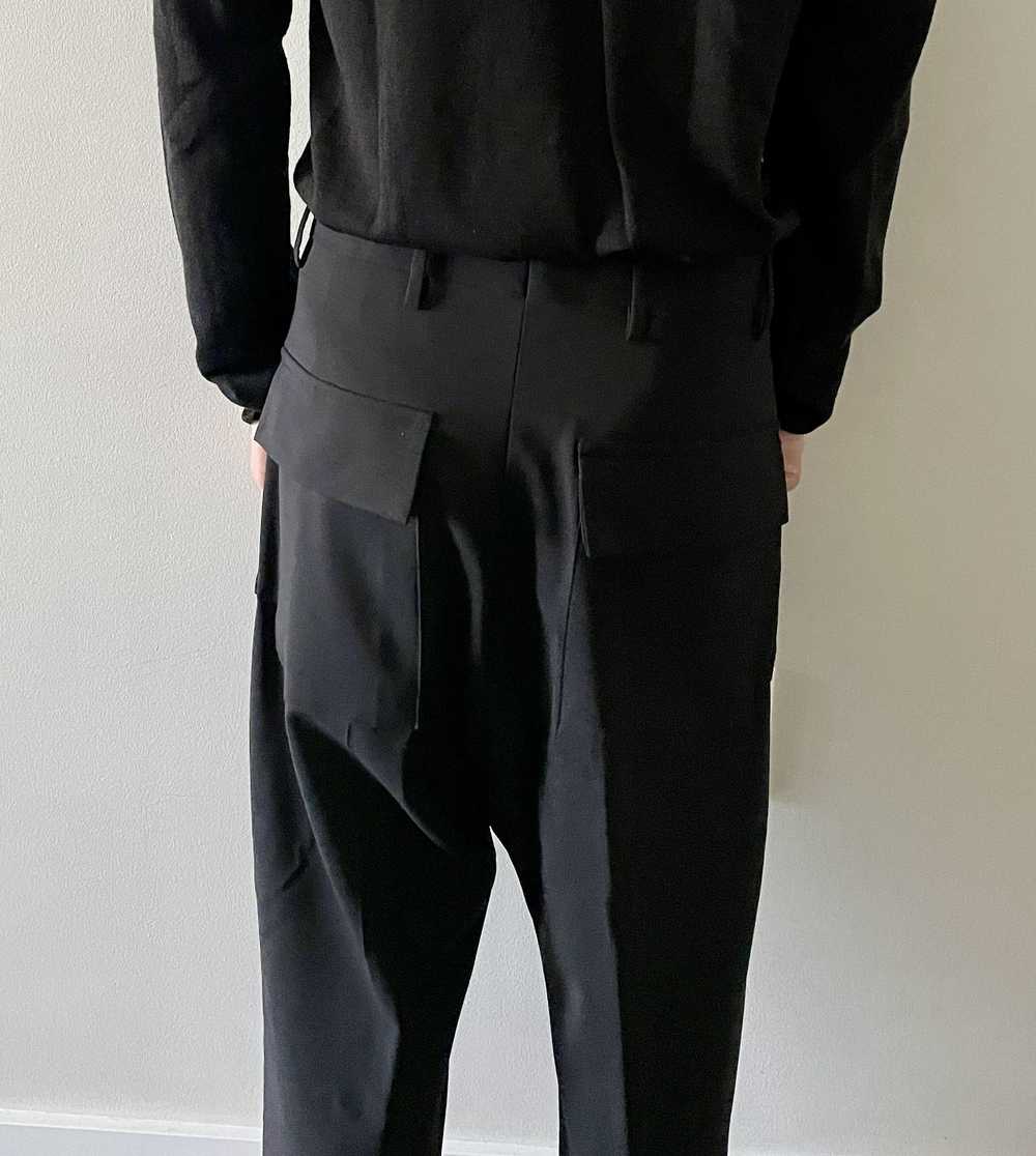 Rick Owens Mountain Cropped Cargo Trousers - image 4