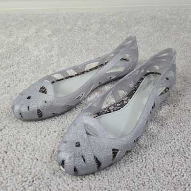 Melissa Jason Wu Ballet Flats Womens 8 Jelly Shoe… - image 1