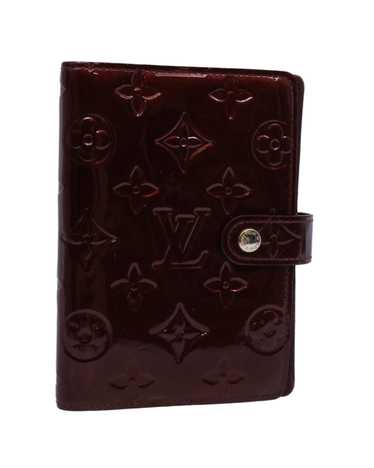 Louis Vuitton Burgundy Patent Leather Diary Cover - image 1