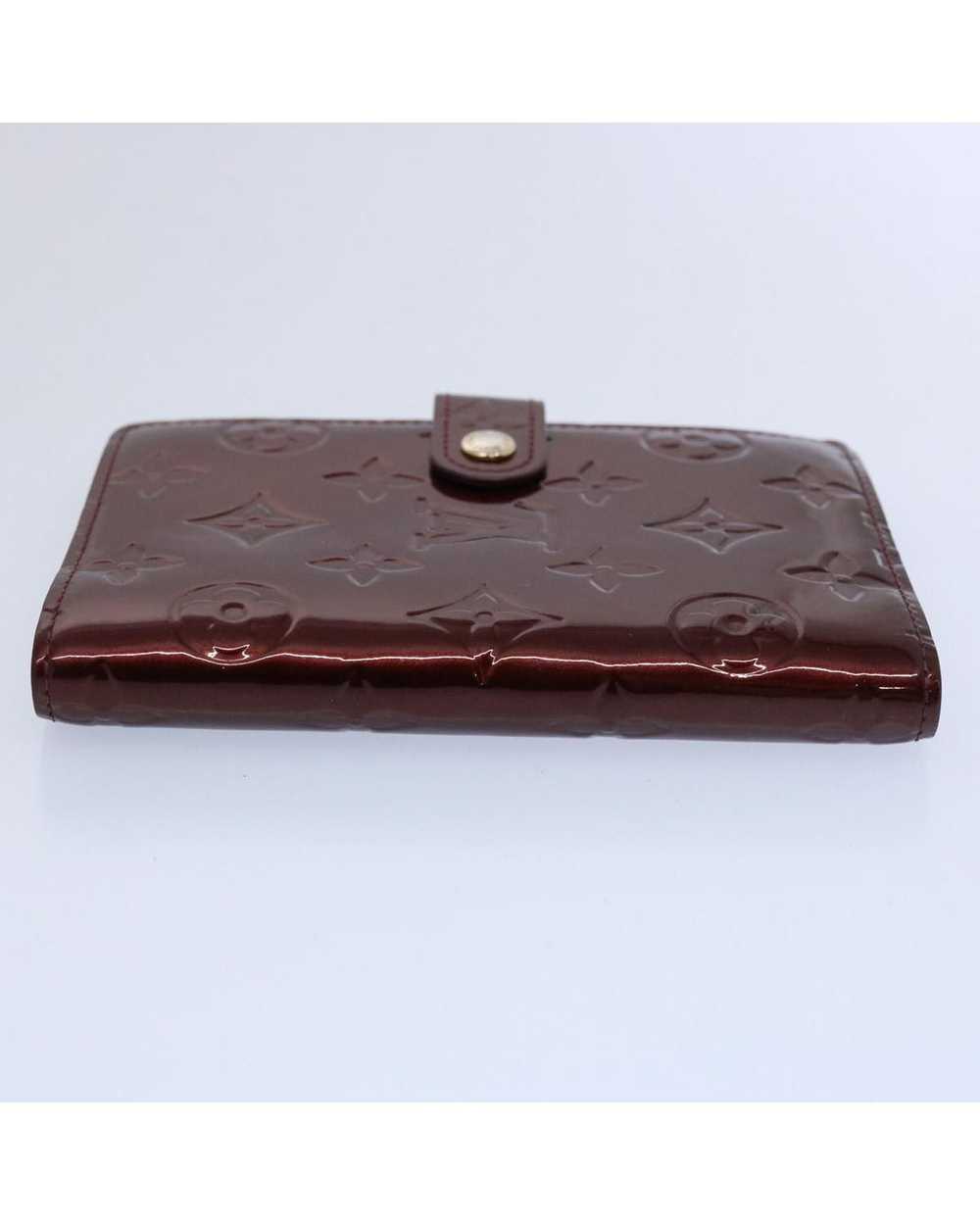 Louis Vuitton Burgundy Patent Leather Diary Cover - image 4