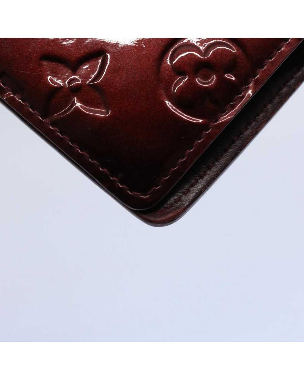 Louis Vuitton Burgundy Patent Leather Diary Cover - image 8