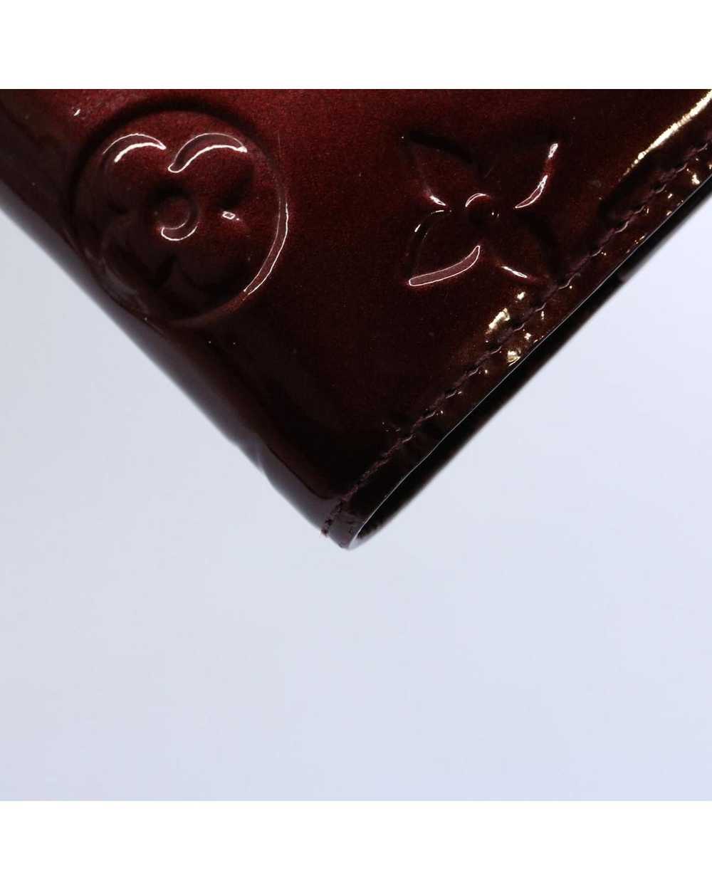 Louis Vuitton Burgundy Patent Leather Diary Cover - image 9