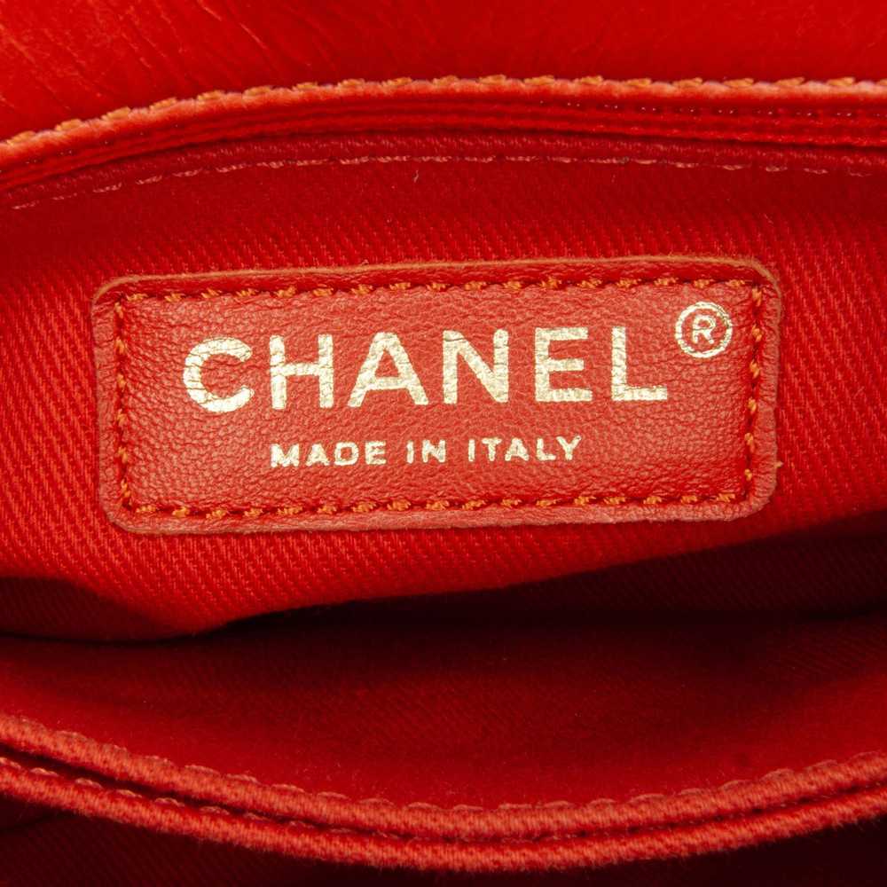 Chanel Chanel Small Lambskin Chevron Coco Handle … - image 8