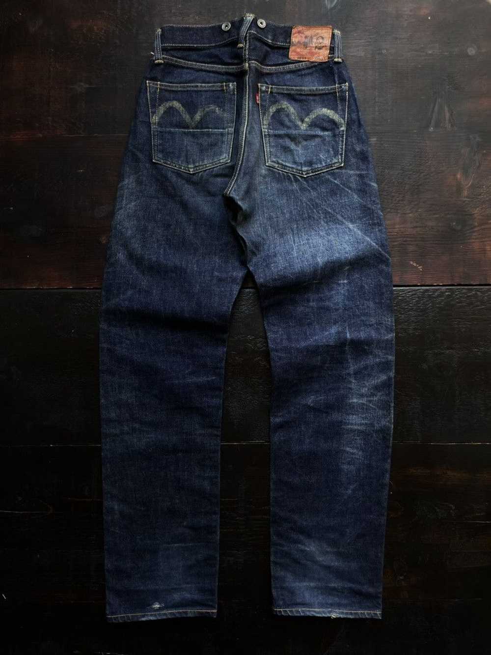 Evisu Evis 90s Hand Painted Seagull Selvedge Jeans - image 1