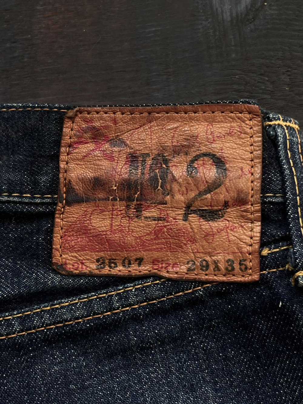 Evisu Evis 90s Hand Painted Seagull Selvedge Jeans - image 6