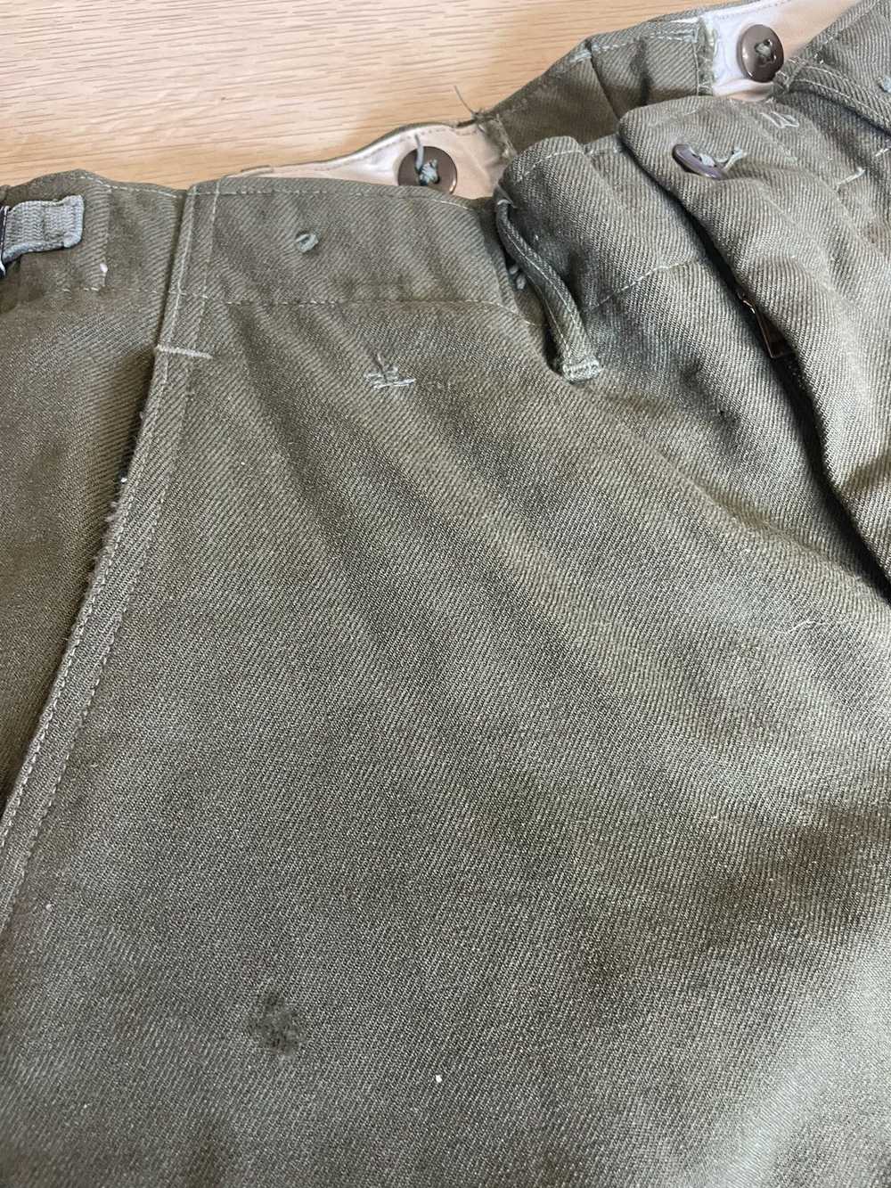 Military × Vintage Vintage Military Wool Trouser … - image 6