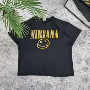 Nirvana × Rock T Shirt Vintage NIRVANA American Grung… - Gem Nirvana × Rock T Shirt Vintage NIRVANA American Grung… - Gem