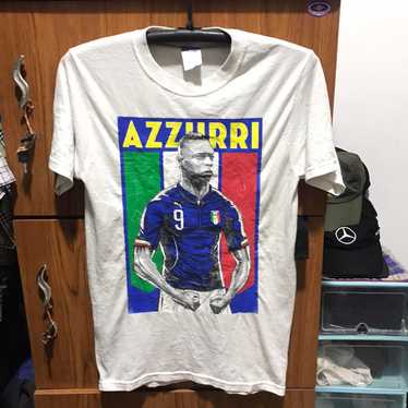 Fifa World Cup × Soccer Jersey × Vintage Azzurri … - image 1