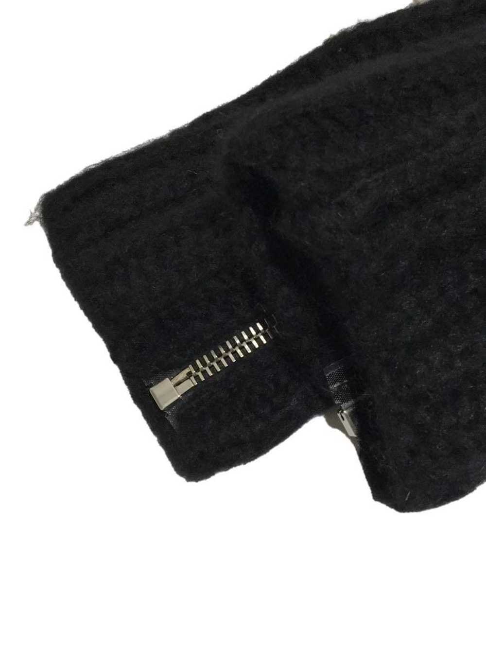 Raf Simons AW21 Zipper Sleeves Wool Knit Sweater - image 5